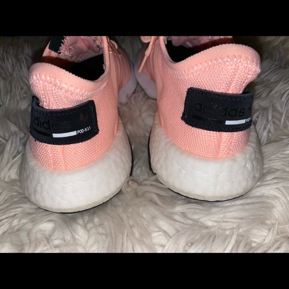 adidas | Shoes | Adidas Neon Pink Athletic Shoes Size 9 | Poshmark